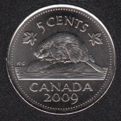 2009 - B.Unc - Canada 5 Cents