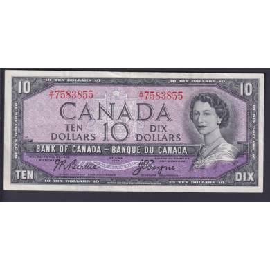 1954 $10 Dollars - EF - Beattie Coyne - Prfixe A/T