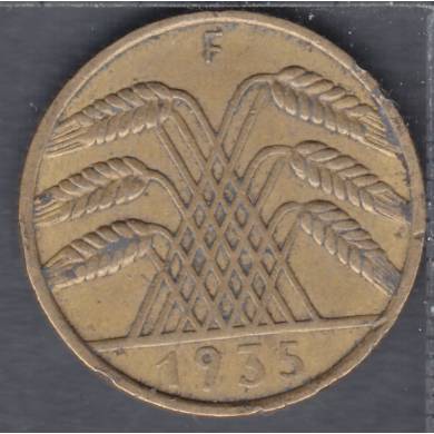 1935 F - 10 Reichspfennig - Germany