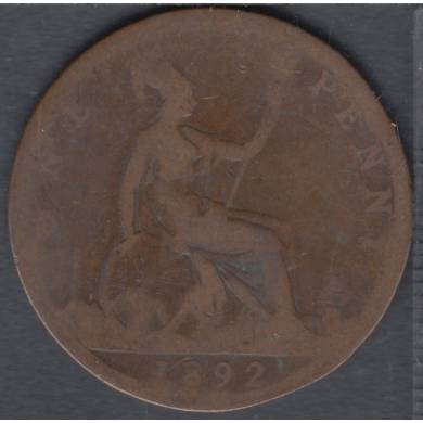 1892 - 1 Penny - Grande Bretagne