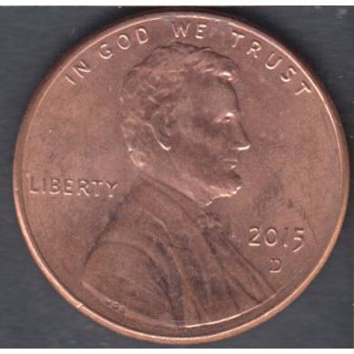 2015 D - B.Unc - Lincoln Small Cent