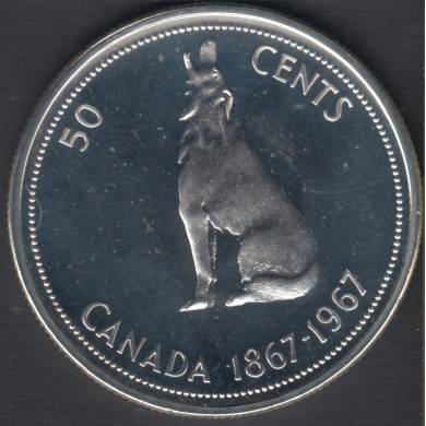 1967 - Proof Like - Canada 50 Cents