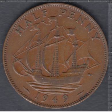 1949 - Half Penny - Great Britain
