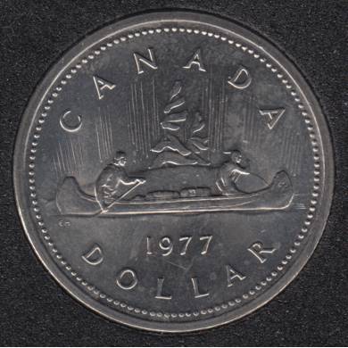 1977 #1 B.unc - ATT, JEW. SWL. - Nickel - Canada Dollar