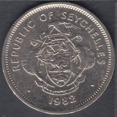 1982 - 25 Cents - Seychelles