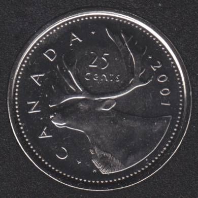 2001 P - NBU - Canada 25 Cents