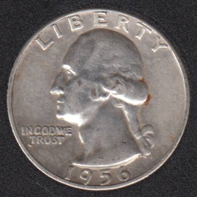 1956 D - Washington - 25 Cents