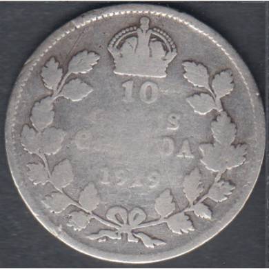 1919 - Good - Canada 10 Cents