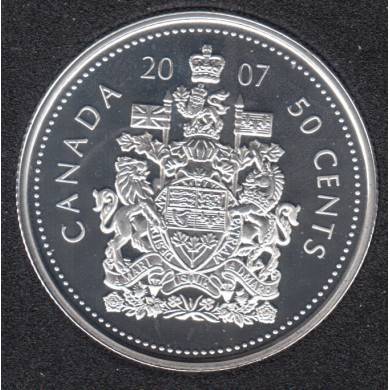 2007 - Proof - Silver - Canada 50 Cents