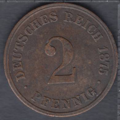 1875 C - 2 Pfennig - Allemagne