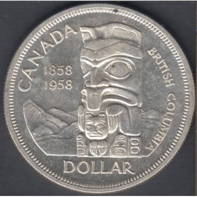 1958 - AU/UNC - Canada Dollar