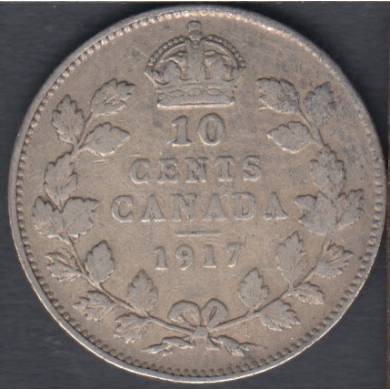 1917 - Fine - Canada 10 Cents