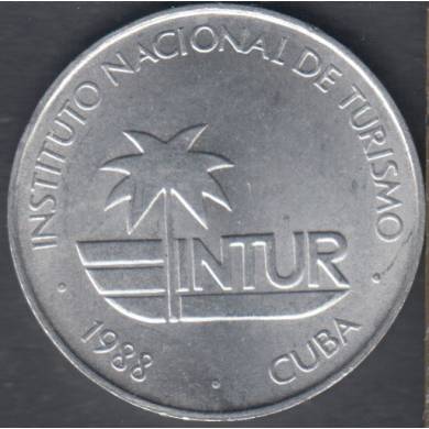 1988 - 10 Centavos - Visiteur - Cuba