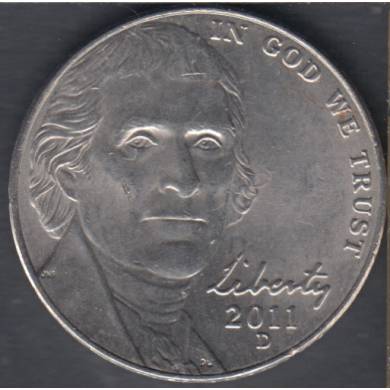 2011 D - Jefferson - 5 Cents