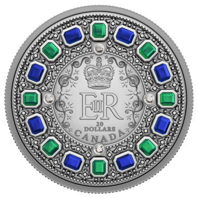 2022 - $20 - Pièce de 1 oz en argent pur – La couronne impériale d'apparat