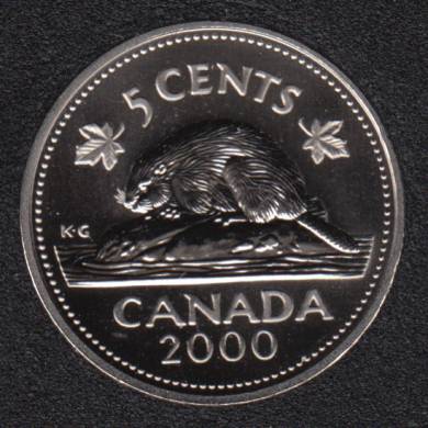2000 - Specimen - Canada 5 Cents