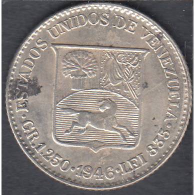 1946 - 25 Centimos - AU - Venezuela