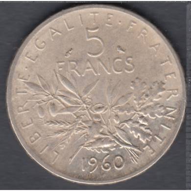 1960 - 5 Francs - France