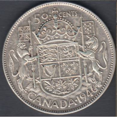 1946 - VF - Canada 50 Cents