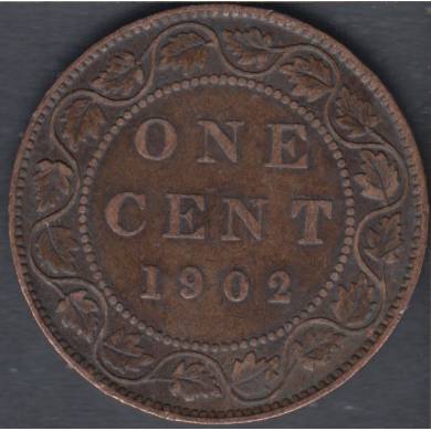 1902 - VF - Canada Large Cent