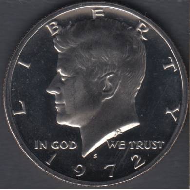 1972 S - Proof - Kennedy - 50 Cents