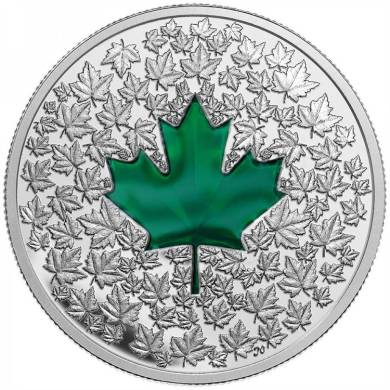 2014 - Fine Silver Coin - Maple Leaf Impression