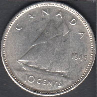 1949 - EF - Canada 10 Cents