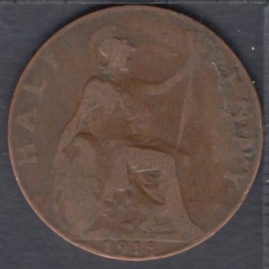 1918 - Half Penny - Great Britain