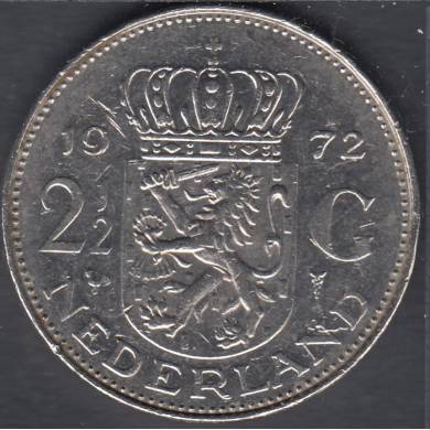 1972 - 2 1/2 Gulden - Pays Bas