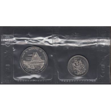 1995 - 50 Cents Canada &  Royal Canadian Mint Medal - Ottawa/Winnipeg - Sealed by the RCM