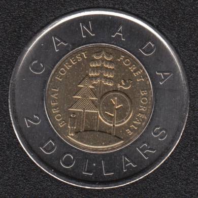 2011 - B.Unc - Forêt Boréales - Canada 2 Dollars