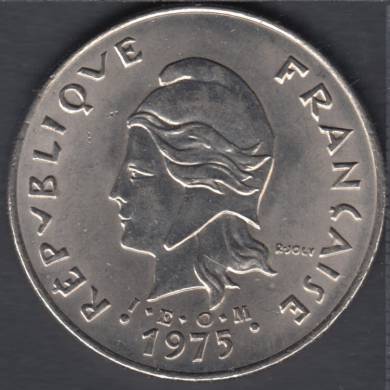 1975 - 50 Francs - French Polynesia - AU - France