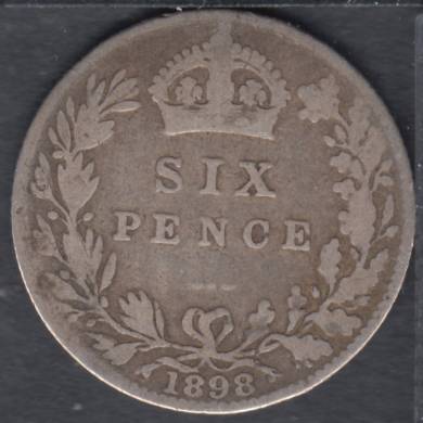 1898 - 6 Pence - Grande Bretagne