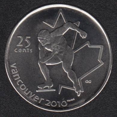 2009 - #1 NBU - Patinage de Vitesse - Canada 25 Cents