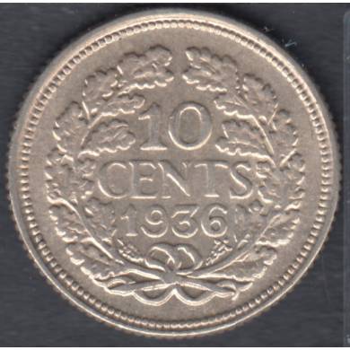 1936 - 10 Cents - Netherlands