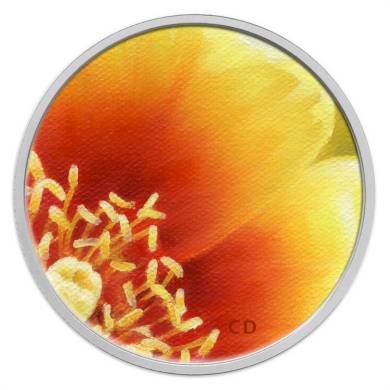 2013  - The Eastern Prickly Pear Cactus - Canada 25 Cents