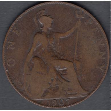 1907 - 1 Penny - Great Britain