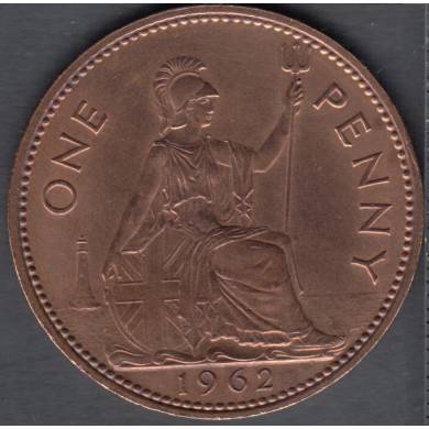 1962 - 1 Penny - Polished - Great Britain