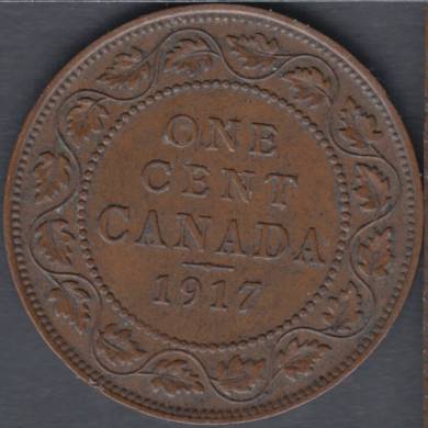 1917 - EF - Canada Large Cent