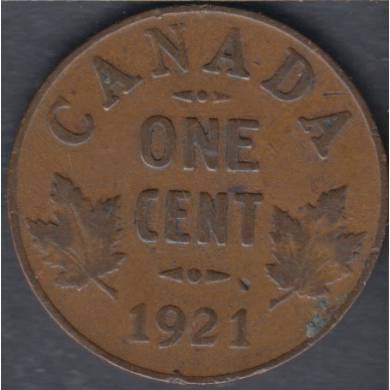 1921 - VG - Canada Cent