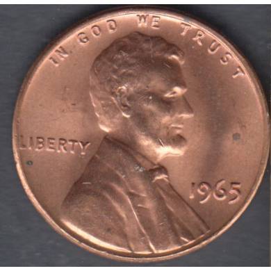 1965 - B.Unc - Lincoln Small Cent