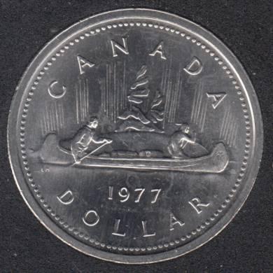 1977 - #3 B.unc - Det, Jew. SWL. - Nickel - Canada Dollar