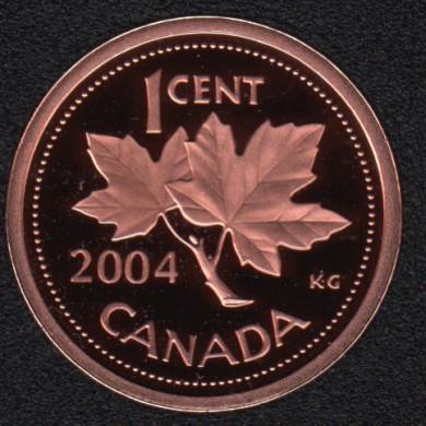 2004 - Proof - Canada Cent