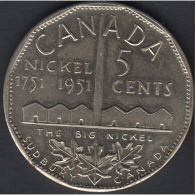 1951 - Sudbury - The Big Nickel - Aluminium