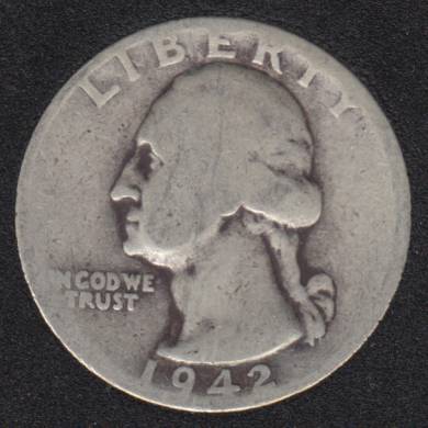 1942 - Washington - 25 Cents