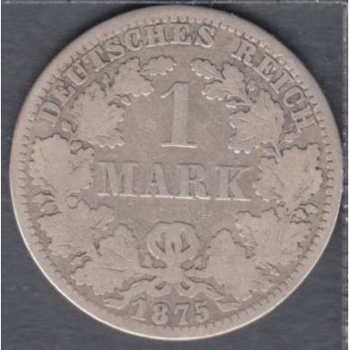 1875 A - 1 Mark - Allemagne