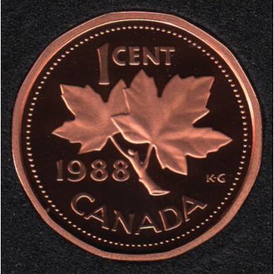 1988 - Proof - Canada Cent