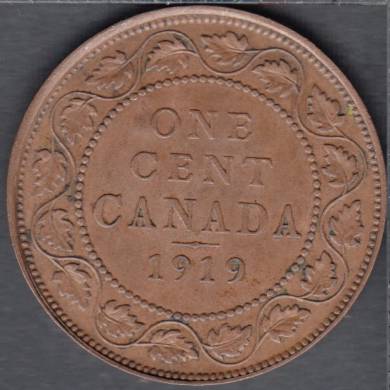 1919 - AU - Endommag - Canada Large Cent