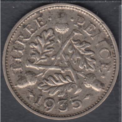1935 - 3 Pence - Grande Bretagne