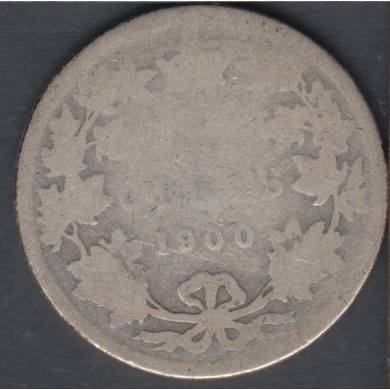 1900 - A/G - Canada 25 Cents